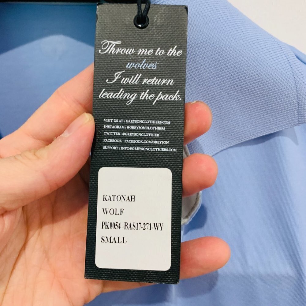 Greyson NWT Men's Small Golf Shirt Katonah Sport Polo - Picture 3 of 7